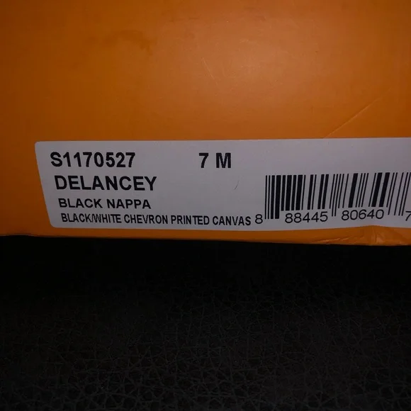 BNWT Kate Spade Delancey Black Wedge Sandals - Picture 9 of 9